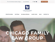 Tablet Screenshot of familylawchicago.com